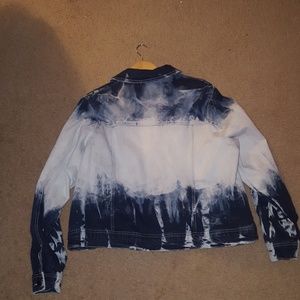 RACHEL Rachel Roy Jackets & Coats - NWOT bleach dyed denim jacket RACHEL Rachel Roy Jackets & Coats - NWOT bleach dyed denim jacket